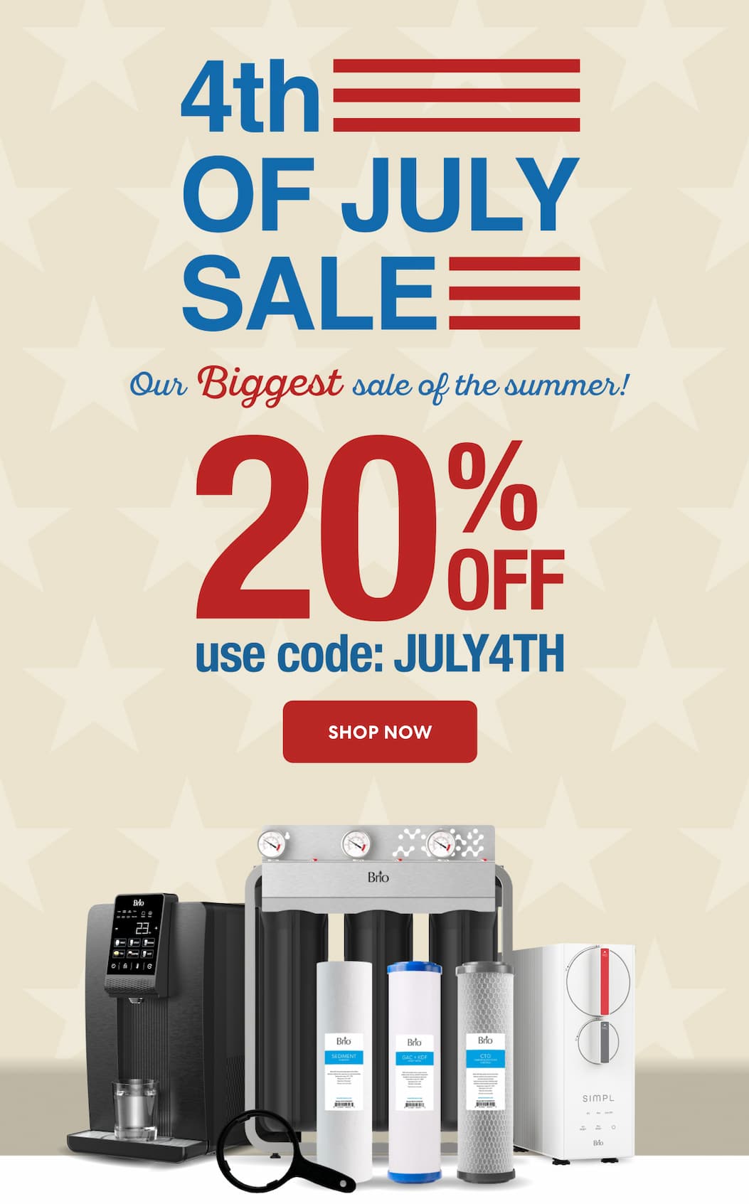 4th of July Sale | Our Biggest Sale of the Summer