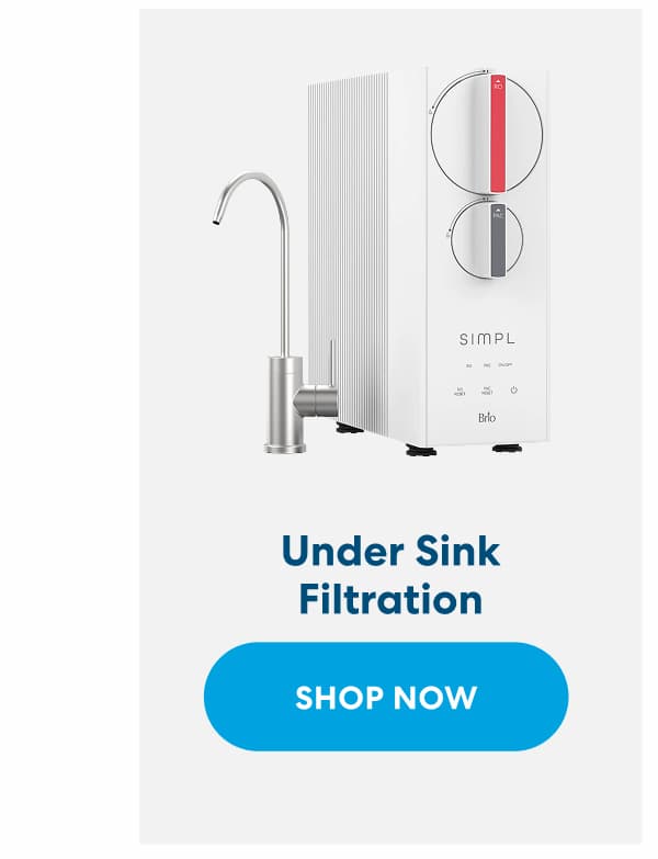 Under Sink Filtration