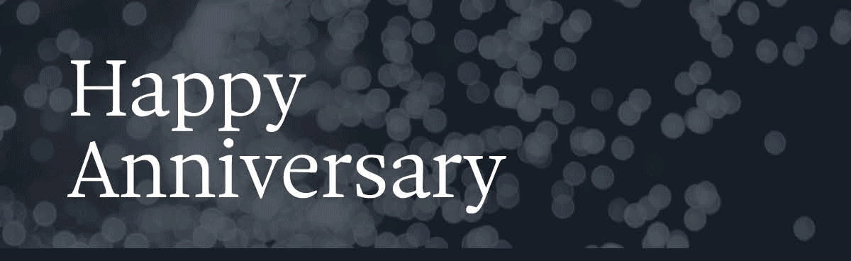 Happy Anniversary