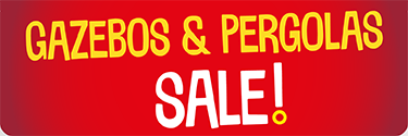 Gazebos & pergolas sale