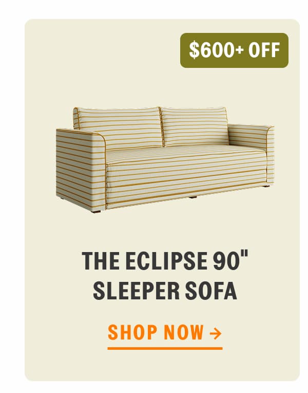 The Eclipse 90" Sleeper Sofa