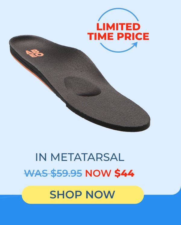 ABEO 3D3 Orthotics Total Support Orthotic in Metatarsal