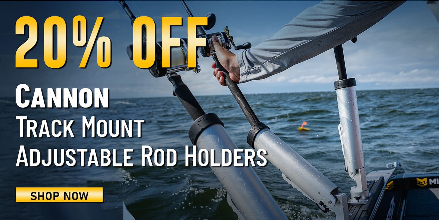 20% Off Cannon Track Mount Adjustable Rod Holders Shop Now