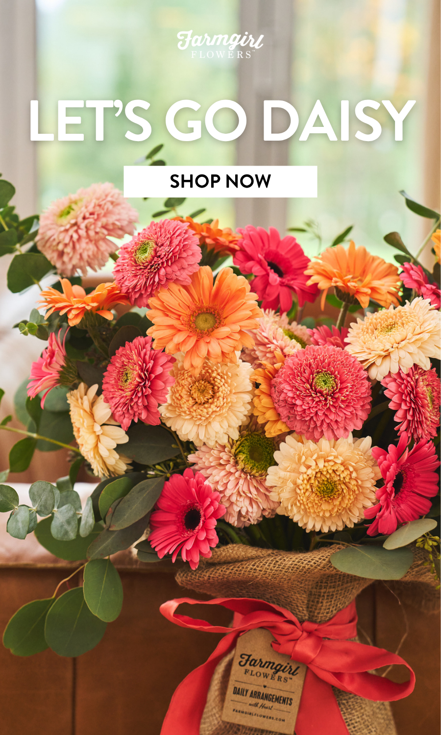 Let's Go Daisy bouquet