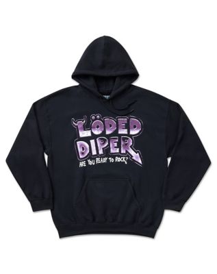 Löded Diper Collage Hoodie - Diary of a Wimpy Kid