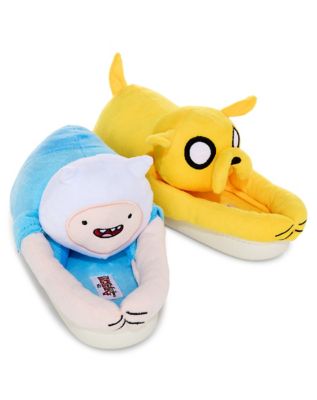 Finn and Jake 3D Hugger Slippers - Adventure Time