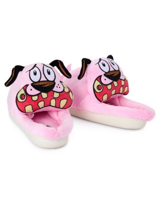 Courage the Cowardly Dog Plush Slippers
