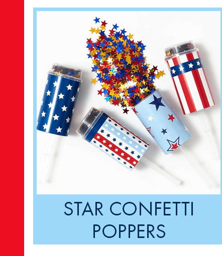 Star Confetti Poppers
