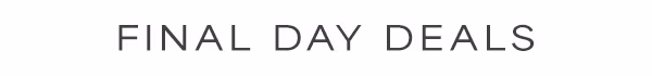 Final day deals.