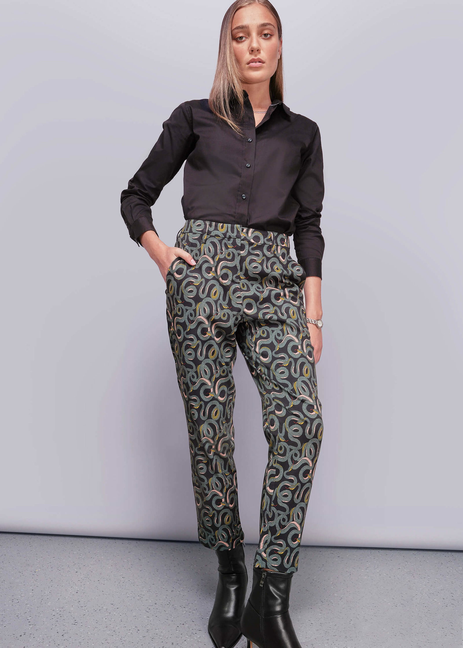 Image of The Empower Slim Crop Pant
