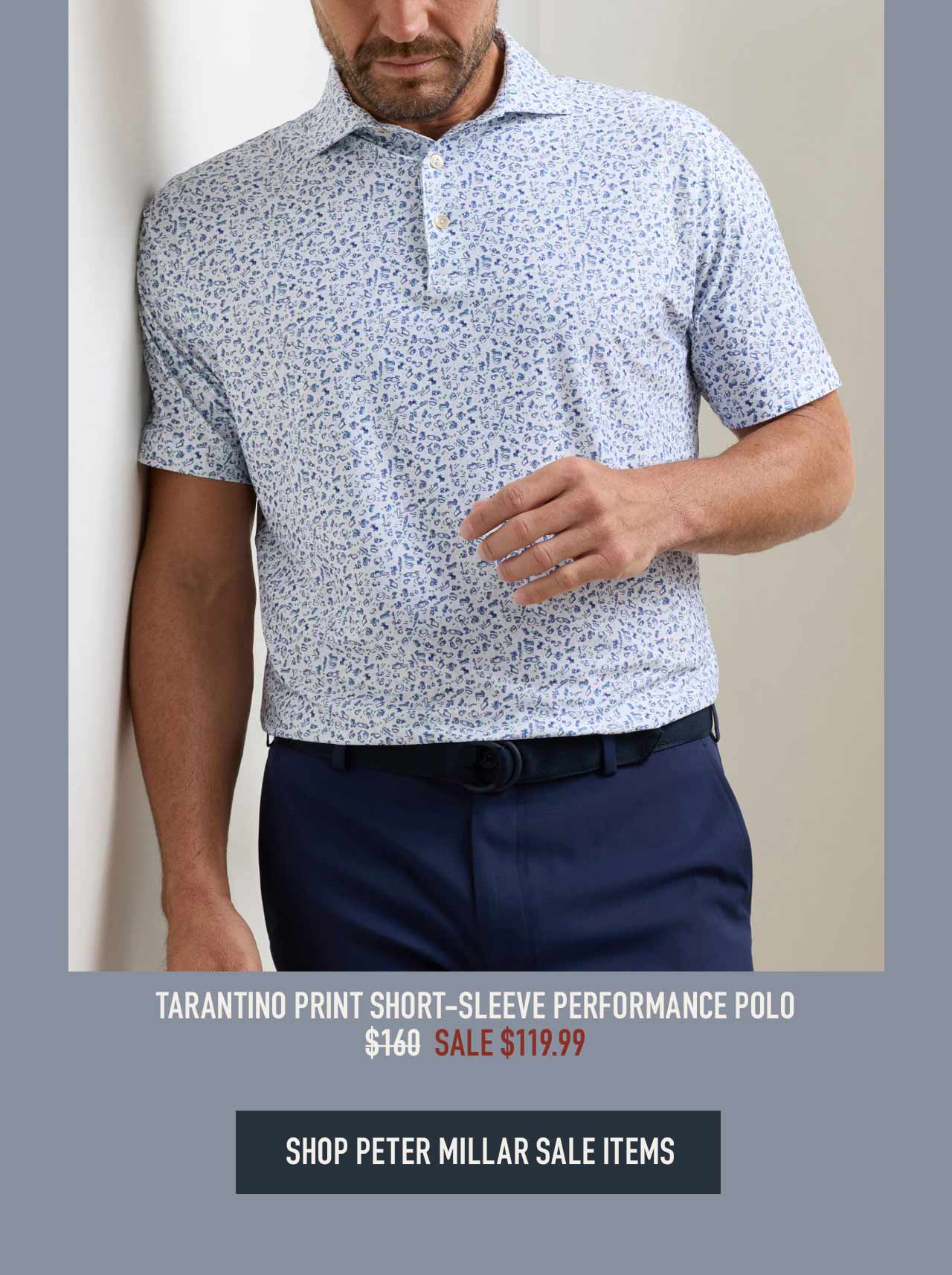Shop Peter Millar — semi-annual sale, only at Westport Big & Tall