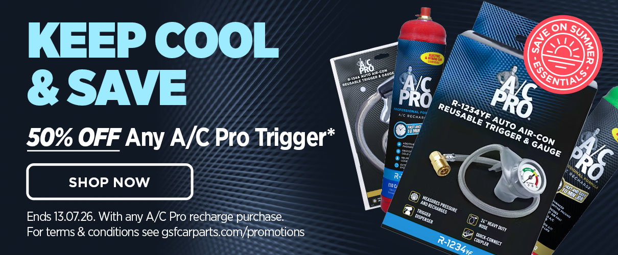 Keep cool & save - 50% off any a/c pro trigger