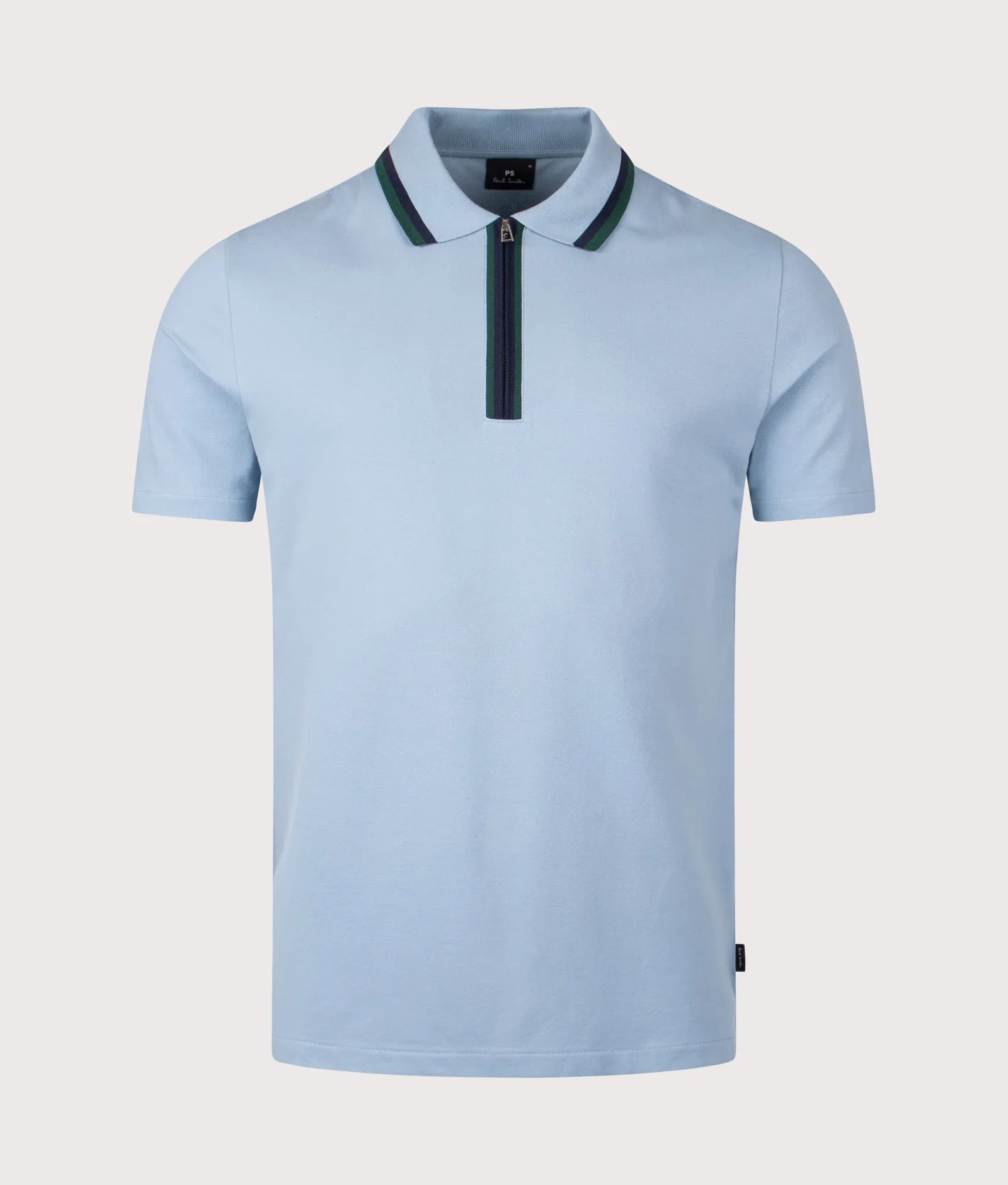 Regular Fit Quarter Zip Polo Shirt