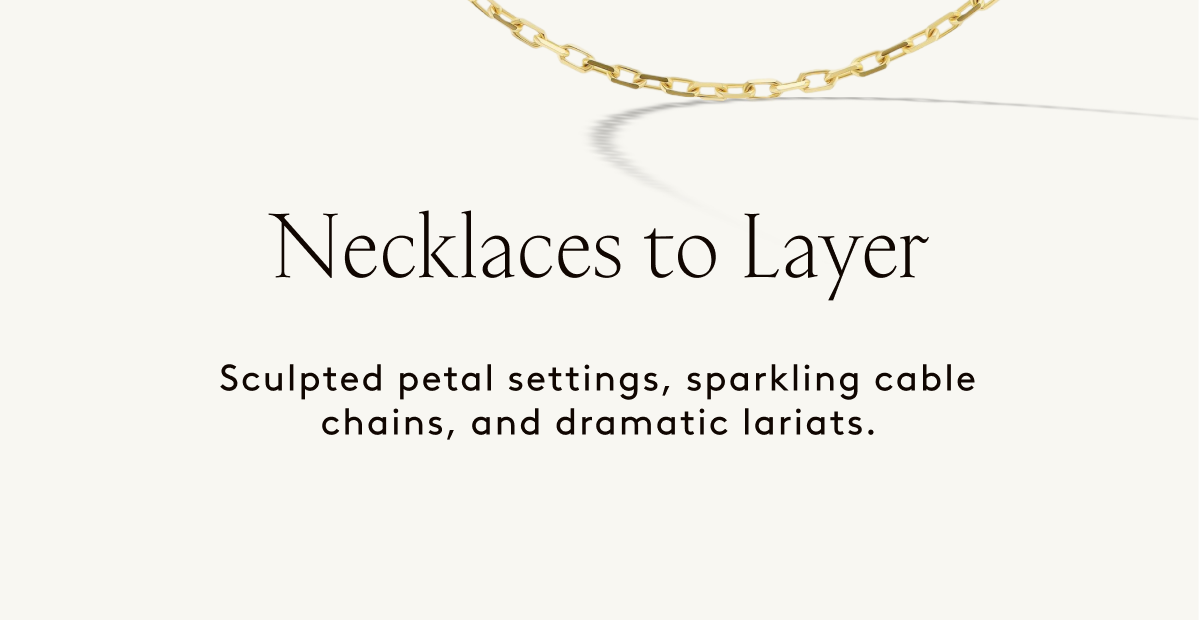 Necklaces to Layer