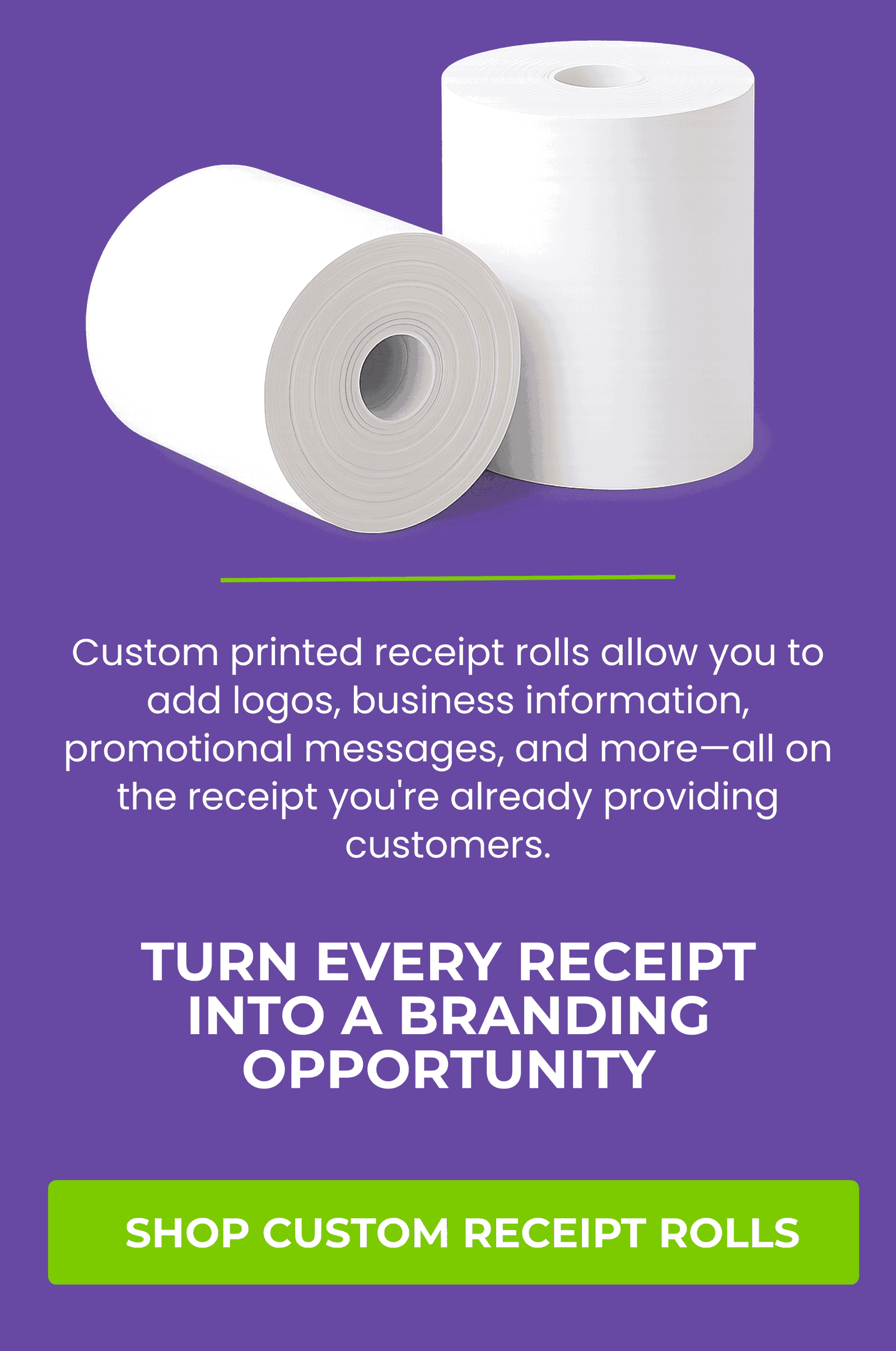 Custom Printed Paper Rolls