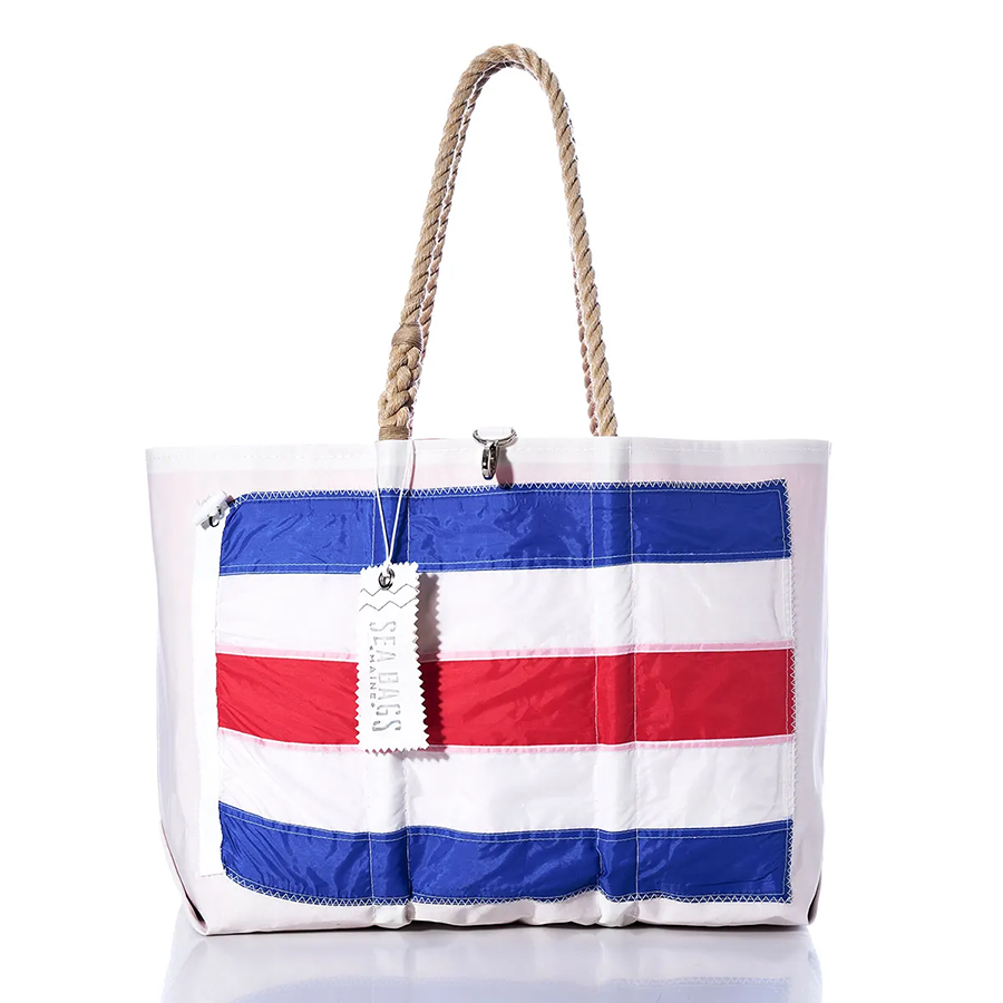 CHARLIE Signal Flag Large Tote