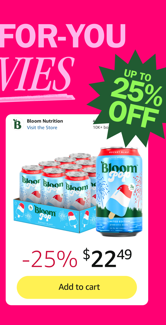 Prime Deals on Bloom Bestsellers - up to 30% off