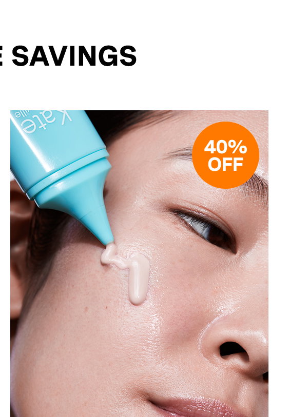 SKINCARE SAVINGS: HydraKate SPF Drops 40% OFF