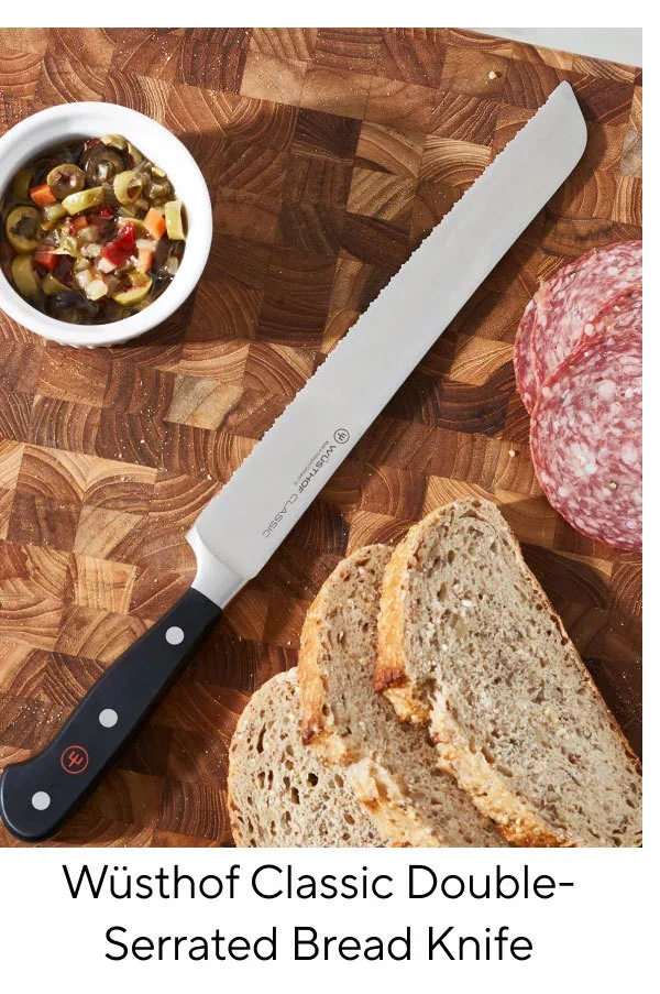 Wüsthof Classic Double-Serrated Bread Knife, 9