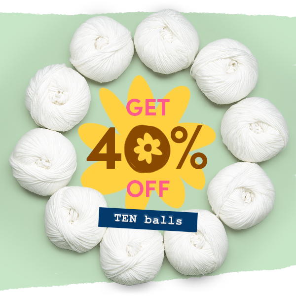 40% off 10 Balls