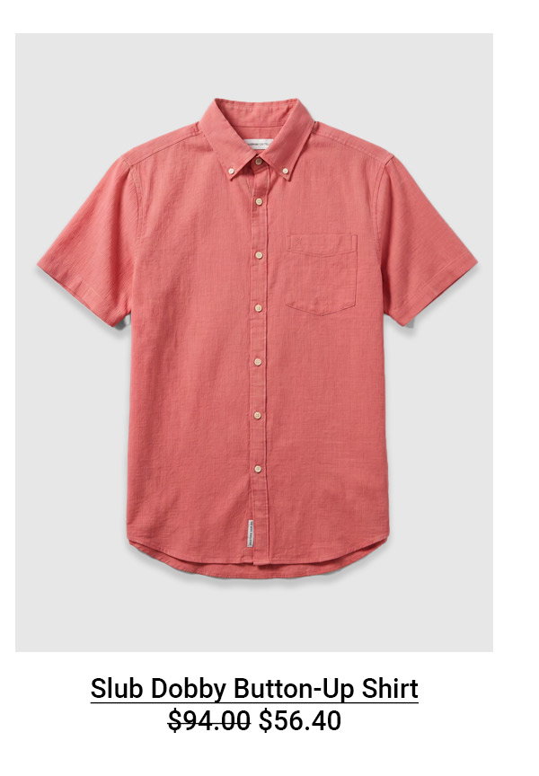 Shop Slub Dobby Button-Up Shirt