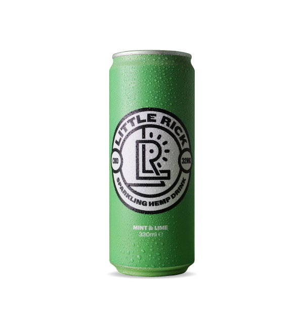 Image of Little Rick CBD 32mg Mint & Lime Flavour 250ml