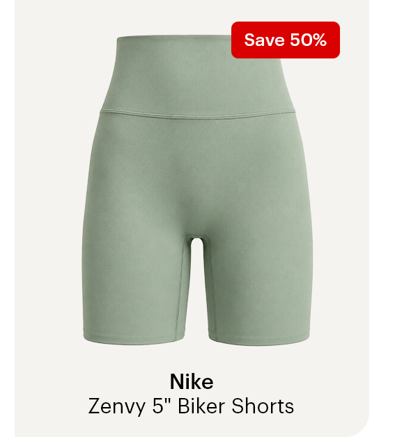 Nike Zenvy High Waisted 5" Biker Shorts 