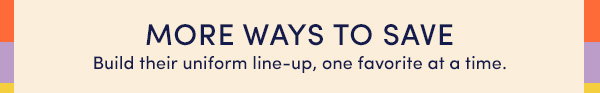 26% off embroidery + 30% off merch