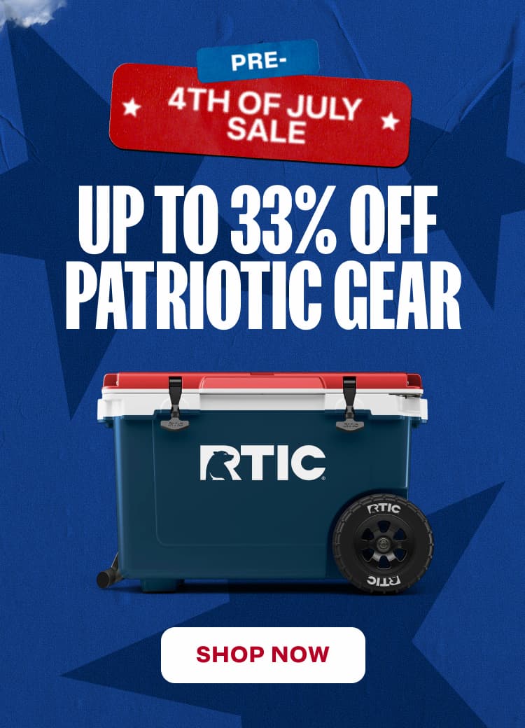 Up to 33% off patriotic gear