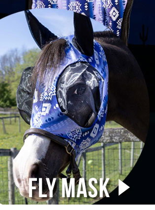 Aztec print Lycra fly mask sale