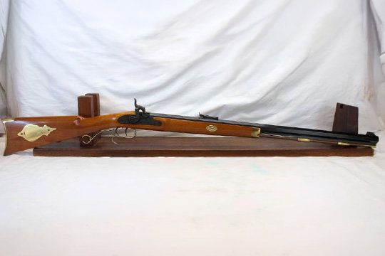 Thompson Center Hawken Percussion Rifle 50Cal BRASS Patchbox