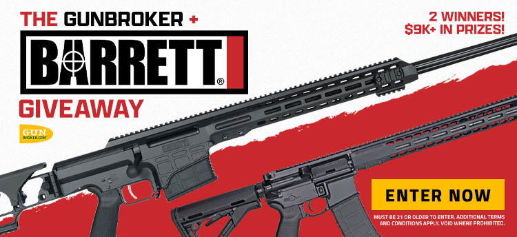 The Barrett Giveaway by GunBroker