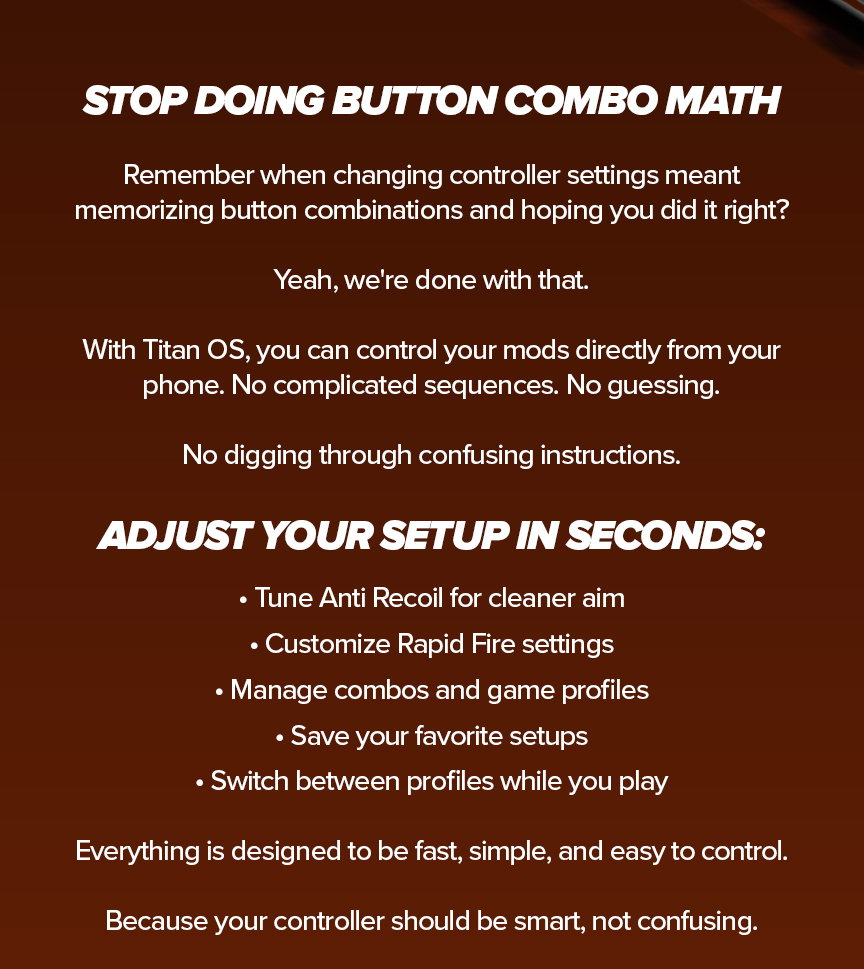 moddedzone | build a controller that's personalized