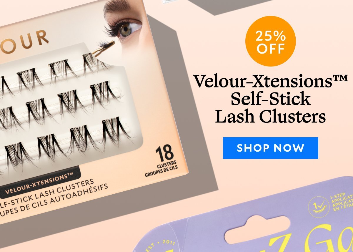 Velour-Xtensions™ Self Stick Clusters​ - 25% off