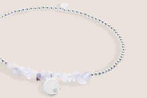 Blue Agate Anklet
