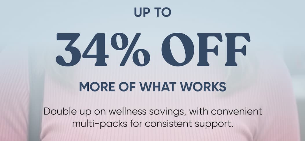 Up to 34% OFF