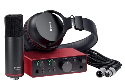 Focusrite Scarlett Solo Studio 4th Gen Recording Pack