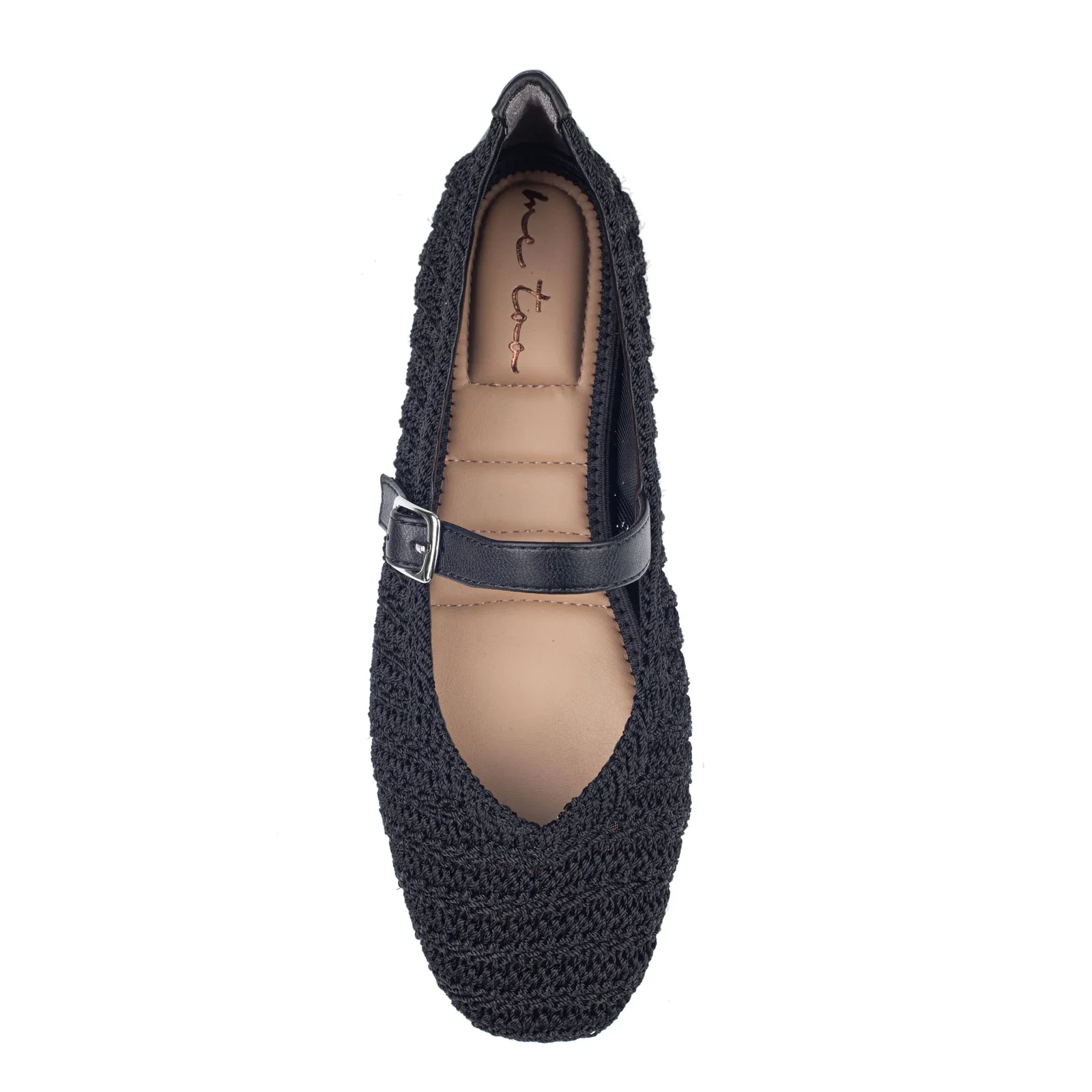 Image of Serenity Crochet Mary Jane Flat