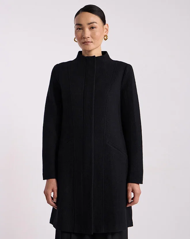 Madison Felted Wool Coat