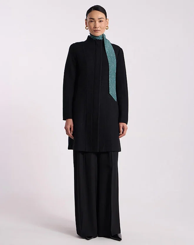 Madison Felted Wool Coat