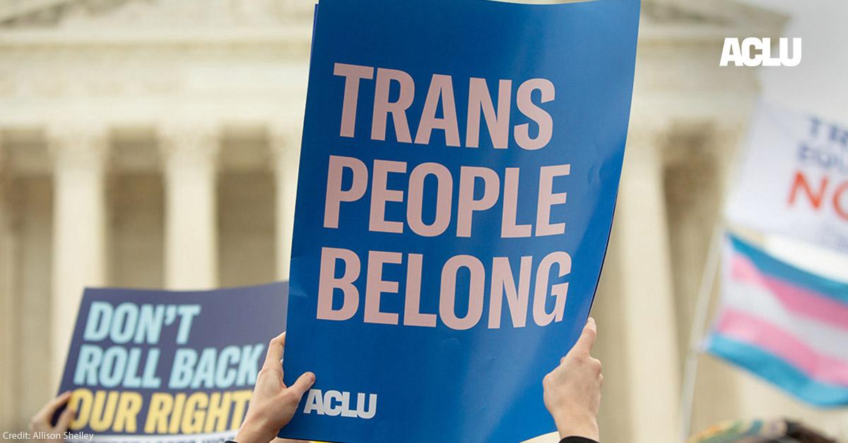 TRANS PEOPLE BELONG