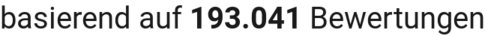 number of reviews