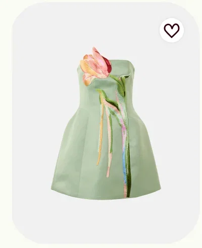 Roselle Bustier Mini Dress