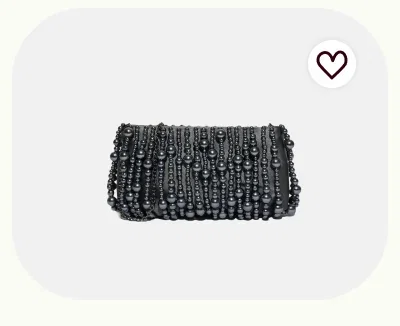 Willow Beaded Clutch