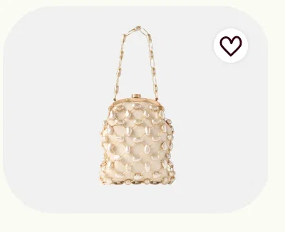 Brielle Beaded Wristlet
