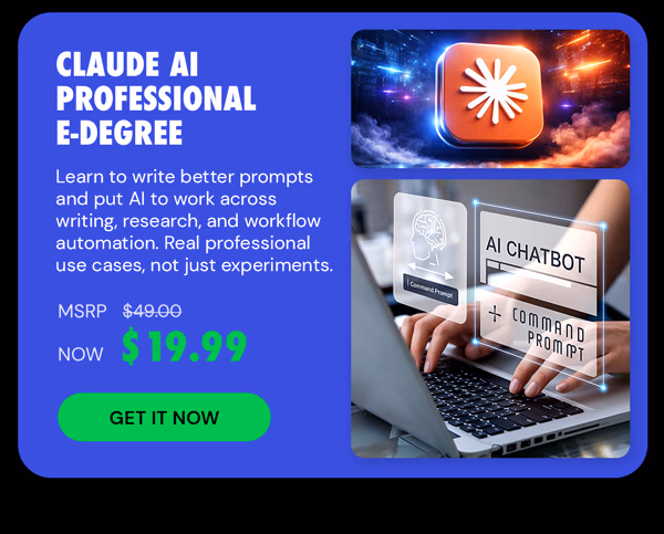 Claude AI Professional E-Degree