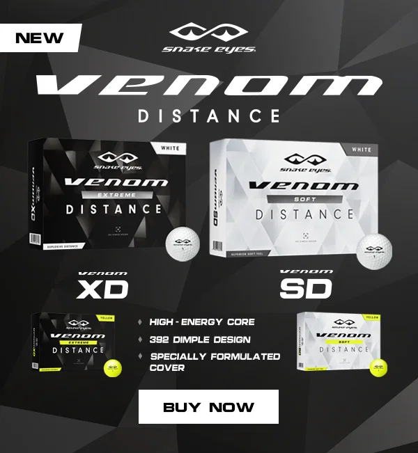 Introducing The All-NEW Snake Eyes Golf VENOM Golf Balls - Shop NOW!