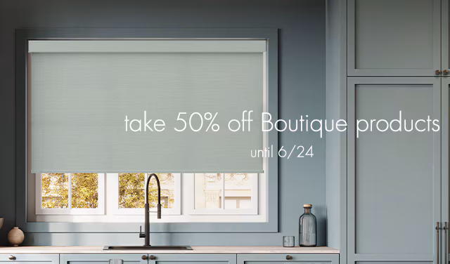 and take 50% off our exclusive line of luxury products at the boutique