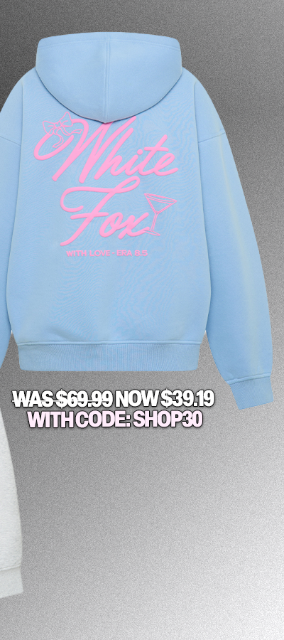 WITH LOVE & KISSES OVERSIZED HOODIE