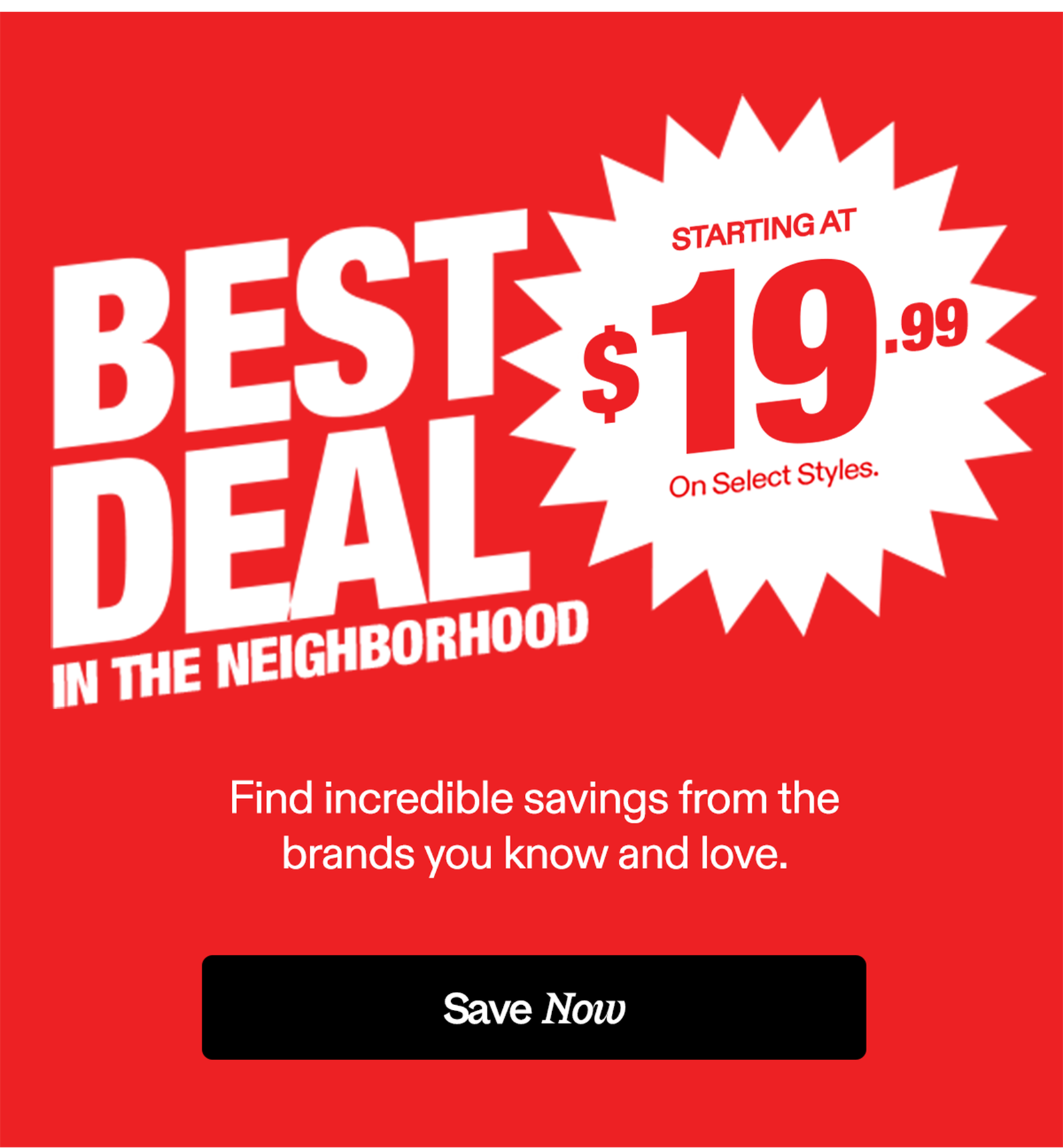 Don't miss your chance! 40% off select New Balance Styles